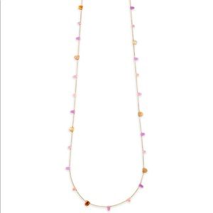 Kendra Scott Leola Long Necklace - Blush